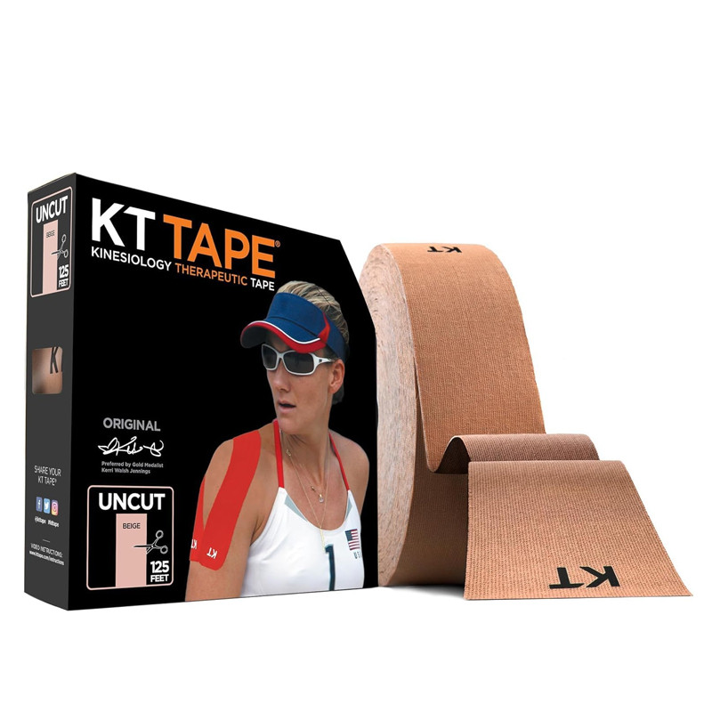 Jual Aksesoris Basket Kt Tape Cotton 125Ft Uncut Beige Original 002240-Beige - hoopspoint.com