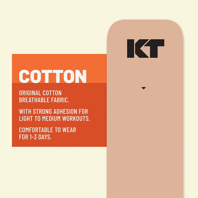 Jual Aksesoris Basket Kt Tape Cotton 125Ft Uncut Beige Original 002240-Beige - hoopspoint.com