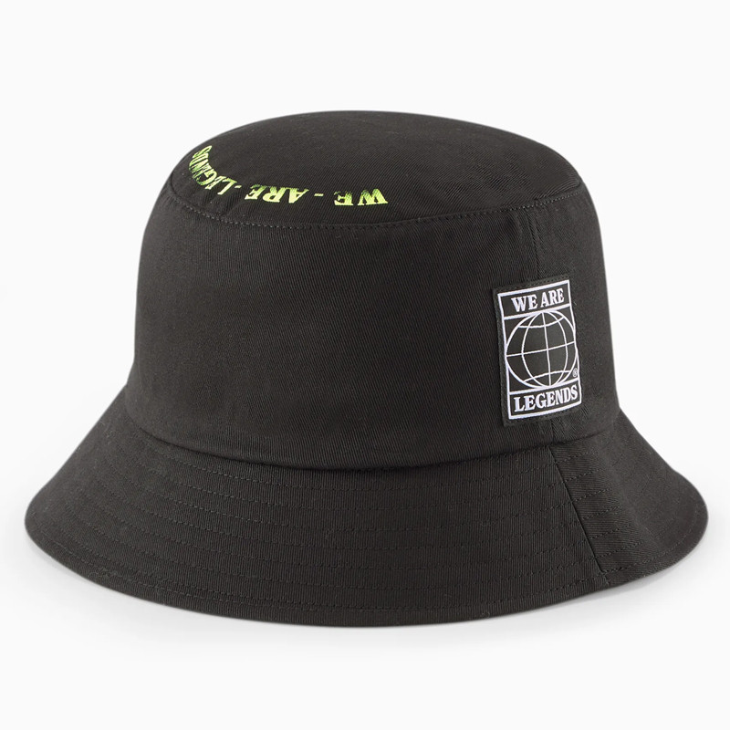 Jual Topi Sneakers Puma We Are Legends Bucket Hat Black Original 02411401 - hoopspoint.com