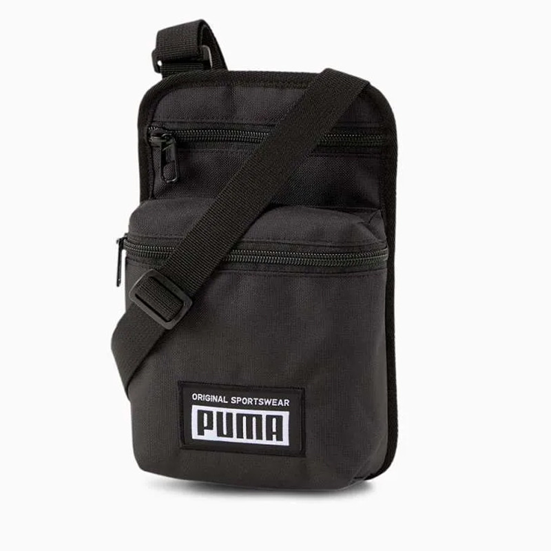 Jual Tas Sneakers Puma Academy Portable Bag Black Original 07730401 - hoopspoint.com