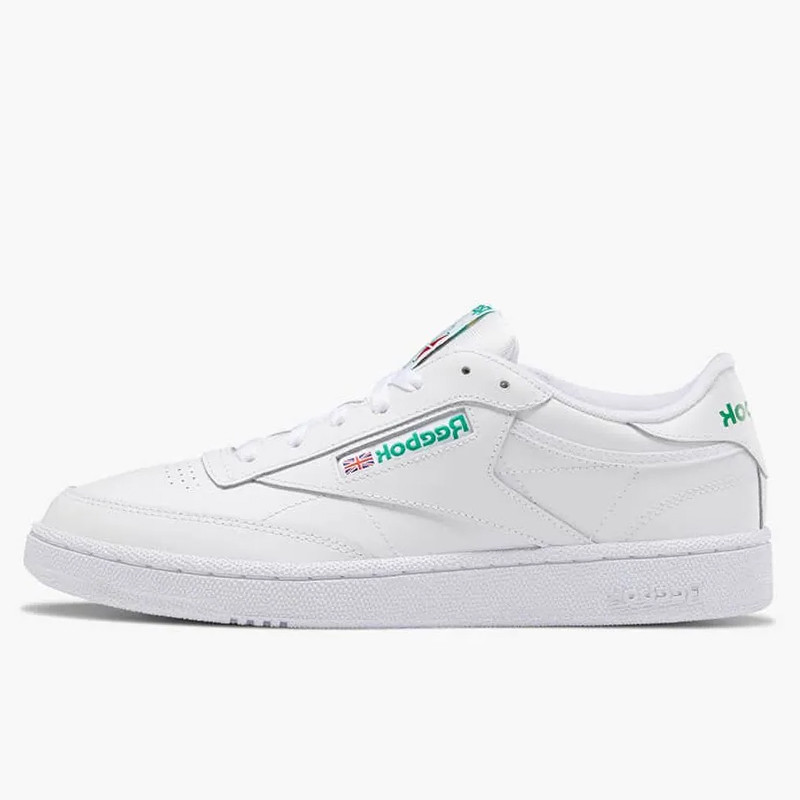 Jual Sepatu Sneakers Reebok Club C 85 White Original 10000155 - hoopspoint.com