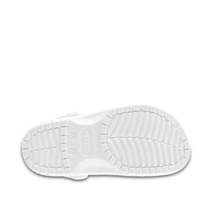 Jual Sandal Sneakers Crocs Classic Clog White Original 10001-100 - hoopspoint.com