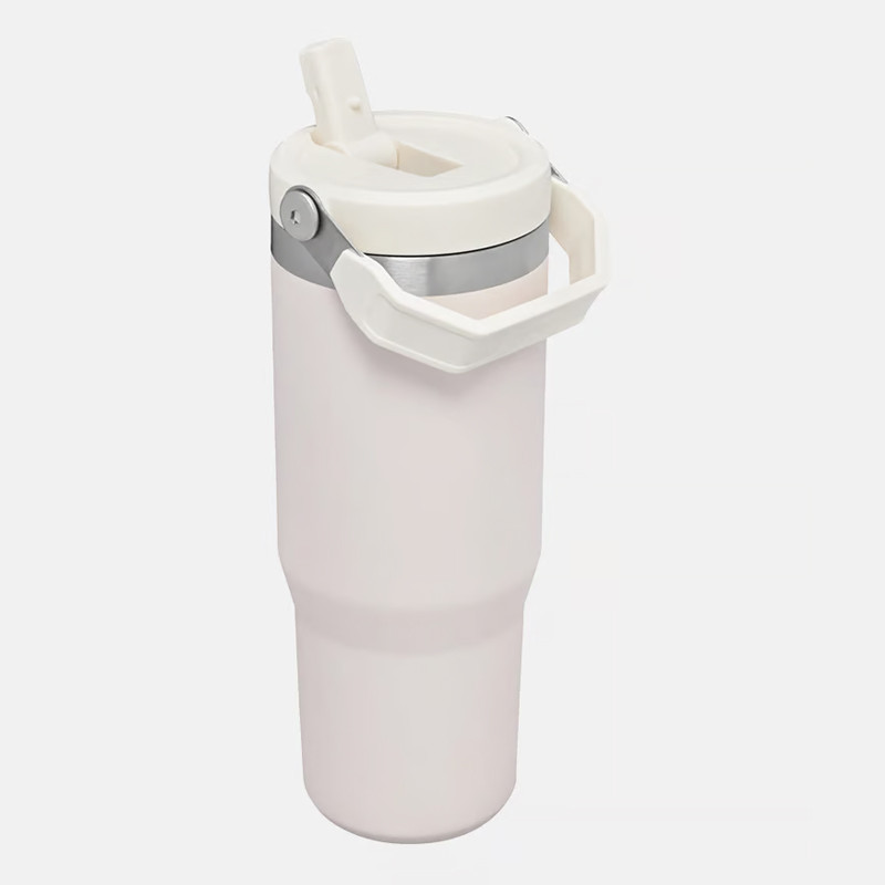 Jual Botol Minum Training Stanley Iceflow Tumbler With Flip Straw 30 Oz Rose Quartz Original 1009993319 - hoopspoint.com