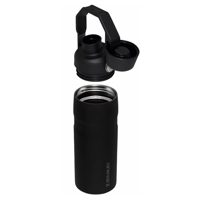 Jual Botol Minum Training Stanley Iceflow Aerolight Fast Flow Water Bottle 24 Oz Black Original 1011287315 - hoopspoint.com