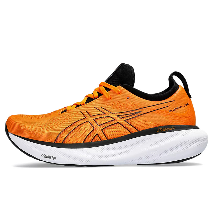 Jual Sepatu Lari Asics Gel-Nimbus 25 Bright Orange Original 1011B547.800 - hoopspoint.com