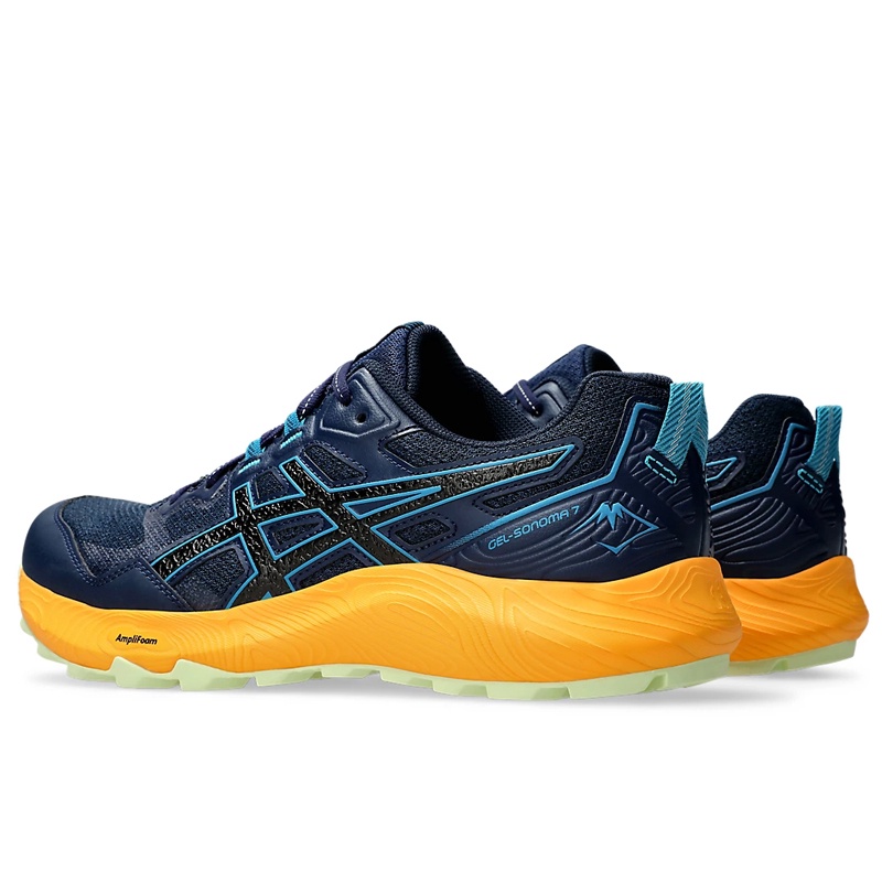 Jual Sepatu Trail Asics Gel-Sonoma 7 Night Sky Original 1011B595.404 - hoopspoint.com