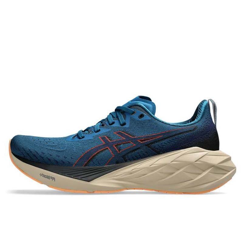 Jual Sepatu Lari Asics Novablast 4 Rich Navy Original 1011B693.404 - www.hoopspoint.com