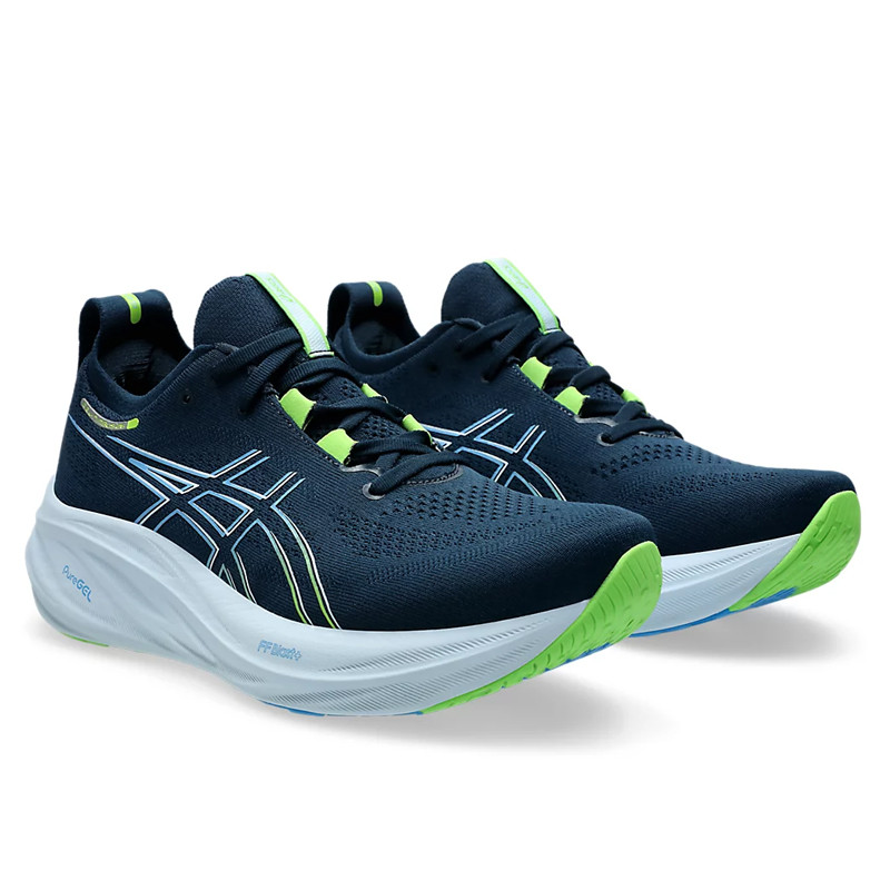 Jual Sepatu Lari Asics Gel-Nimbus 26 French Blue Original 1011B794.400 - hoopspoint.com