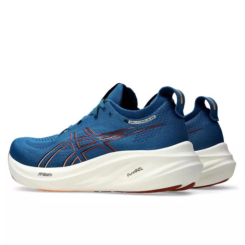 Jual Sepatu Lari Asics Gel-Nimbus 26 Rich Navy Original 1011B794.404 - hoopspoint.com