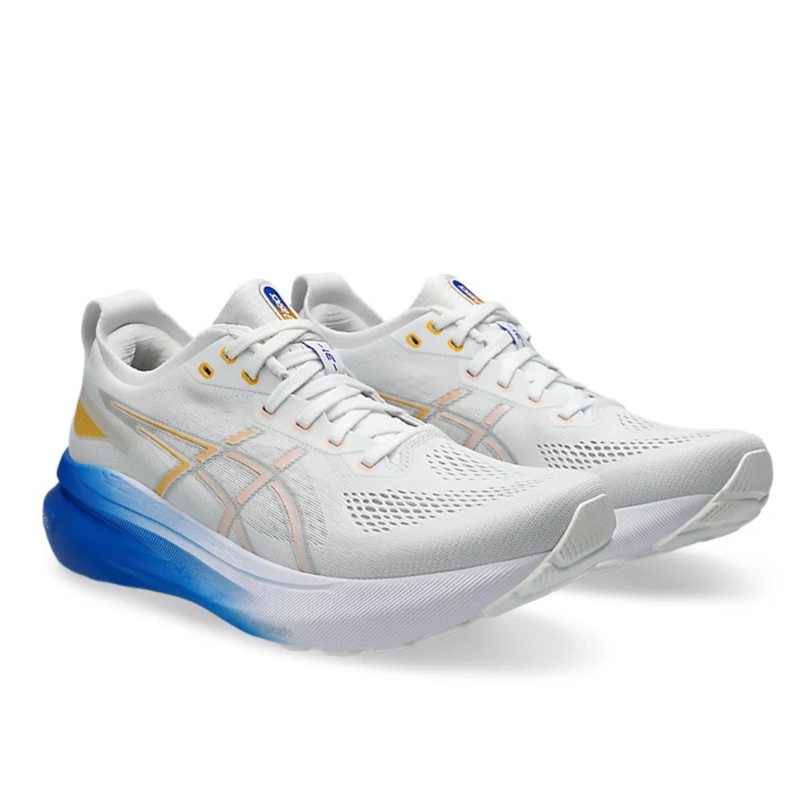 Jual Sepatu Lari Asics Gel-Kayano 31 Standard White Breeze Original 1011B867.102 - hoopspoint.com