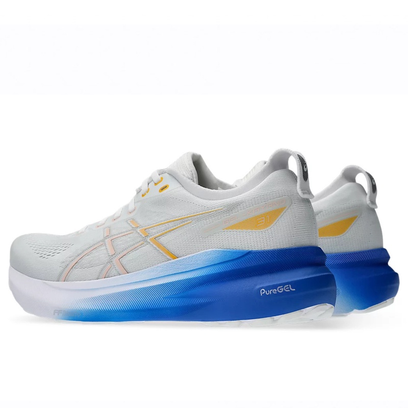 Jual Sepatu Lari Asics Gel-Kayano 31 Standard White Breeze Original 1011B867.102 - hoopspoint.com