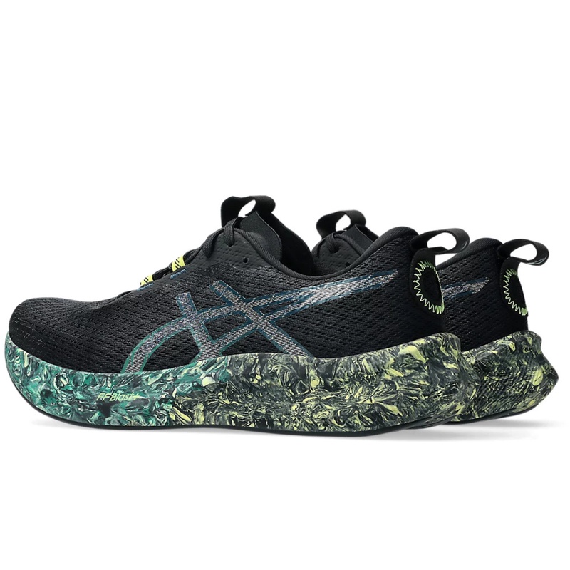 Jual Sepatu Lari Asics Noosa Tri 16 Black - Jasper Green Original 1011B872.004 - hoopspoint.com