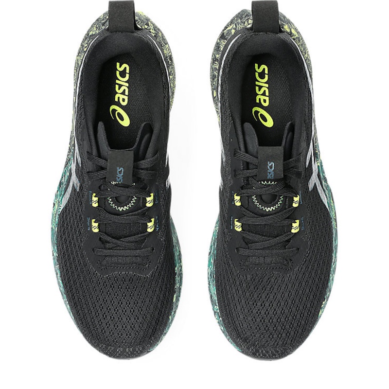 Jual Sepatu Lari Asics Noosa Tri 16 Black - Jasper Green Original 1011B872.004 - hoopspoint.com
