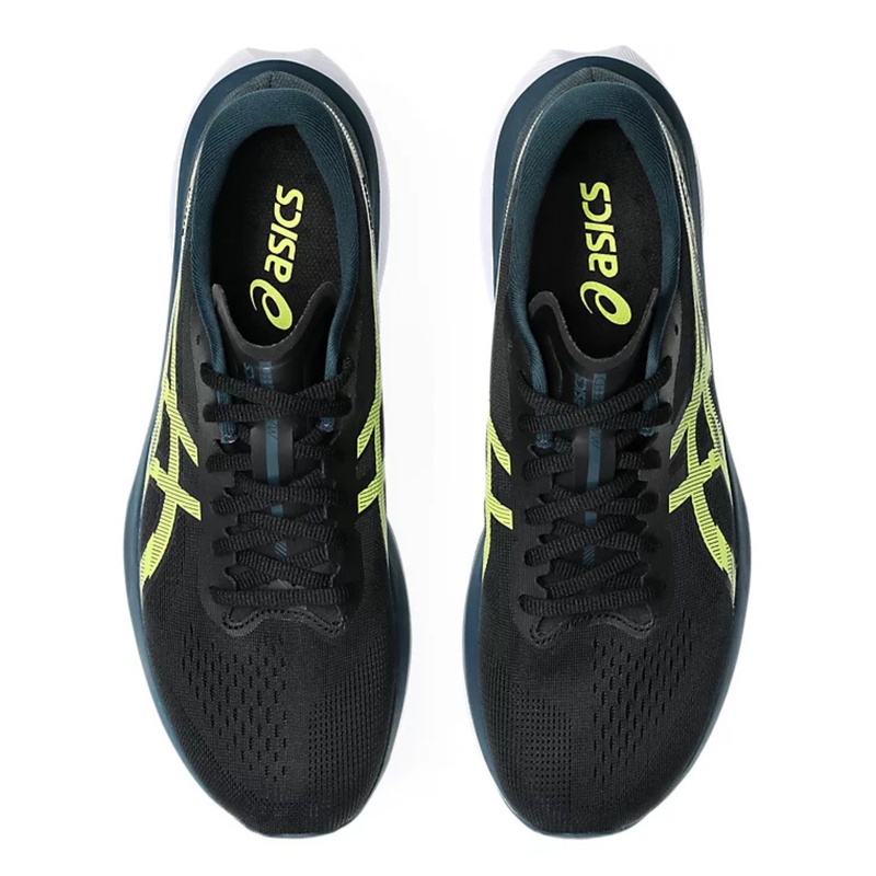 Jual Sepatu Lari Asics Magic Speed 4 Standard Black - Tranquil Teal Original 1011B875.001 - hoopspoint.com