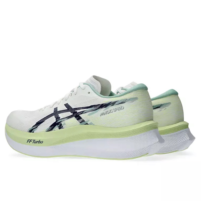 Jual Sepatu Lari Asics Magic Speed 4 White Celedon Original 1011B875.100 - hoopspoint.com