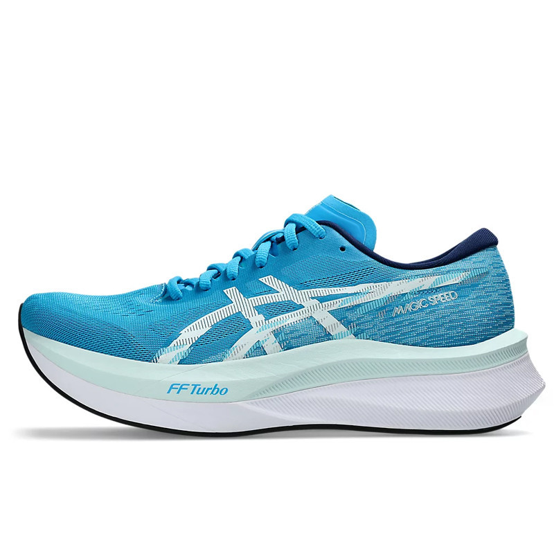 Jual Sepatu Lari Asics Magic Speed 4 Digital Aqua Original 1011B875.400 - hoopspoint.com