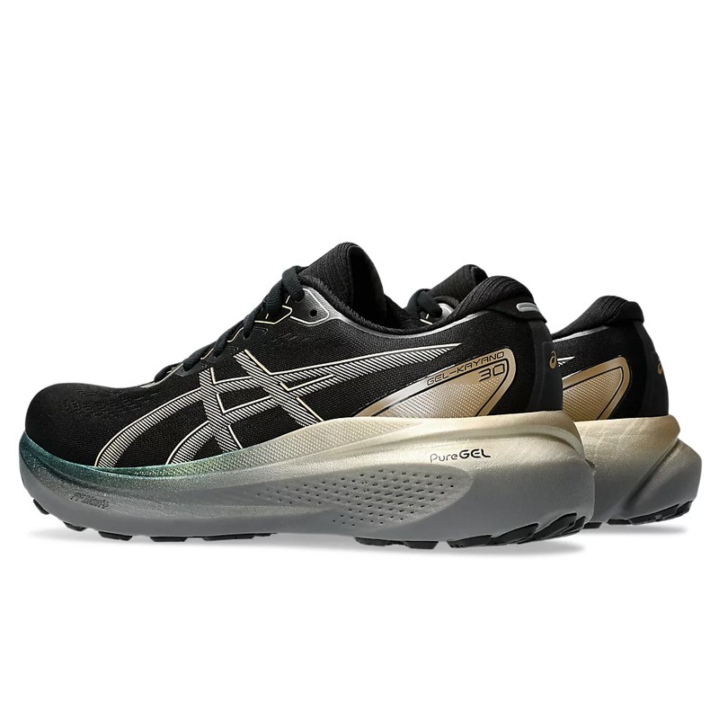 Jual Sepatu Lari Asics Gel-Kayano 30 Platinum Black Original 1011B920-001 - hoopspoint.com