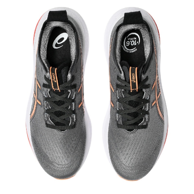 Jual Sepatu Lari Asics Gel-Nimbus 27 Wide Carbon Original 1011B956.021 - hoopspoint.com