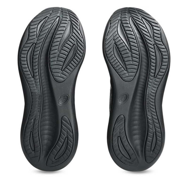 Jual Sepatu Lari Asics Gel-Nimbus 27 Standard Black - Graphite Grey Original 1011B958.001 - hoopspoint.com