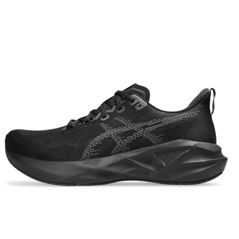 Jual Sepatu Lari Asics Novablast 5 Men Standard Black Original 1011B974.002 - hoopspoint.com