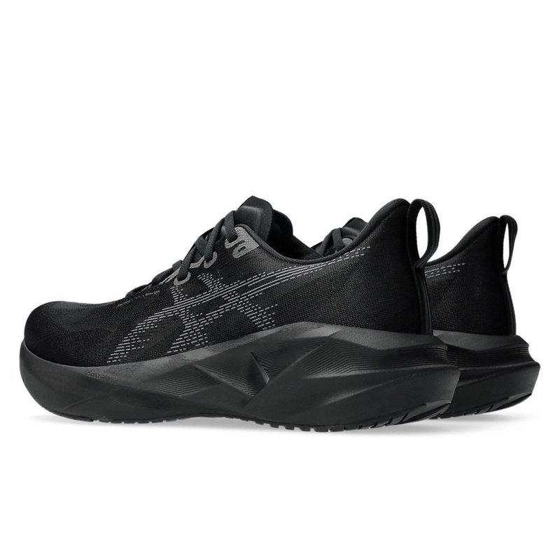 Jual Sepatu Lari Asics Novablast 5 Men Standard Black Original 1011B974.002 - hoopspoint.com