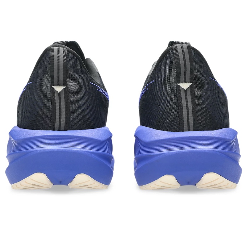 Jual Sepatu Lari Asics Novablast 5 Black-Cobalt Burst Original 1011B974.004 - hoopspoint.com