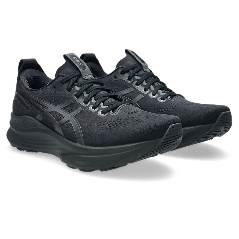 Jual Sepatu Lari Asics Gel-Kayano 32 Men Standard Black-Graphite Grey Original 1011C052.001 - hoopspoint.com
