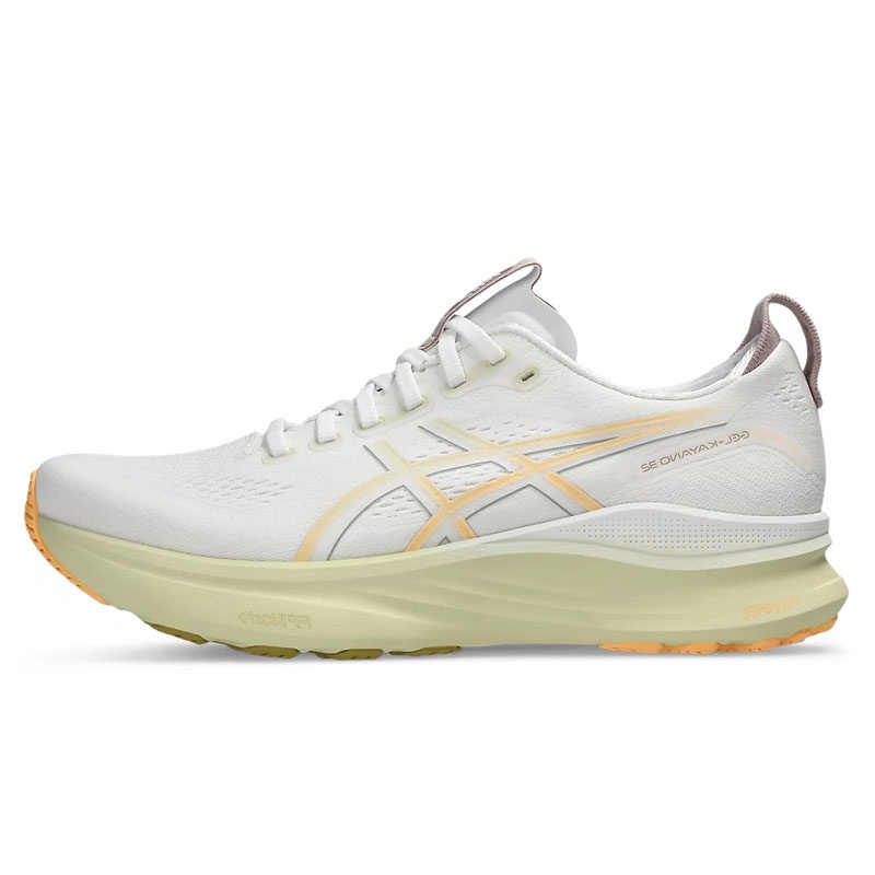 Jual Sepatu Lari Asics Gel-Kayano 32 White - Orange Glow Original 1011C052.101 - hoopspoint.com