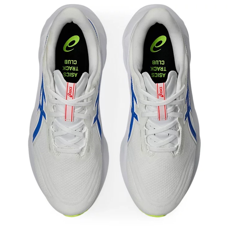 Jual Sepatu Lari Asics Novablast 5 Atc Standard Asics Track Club White - Tuna Blue Original 1011C137.100 - hoopspoint.com