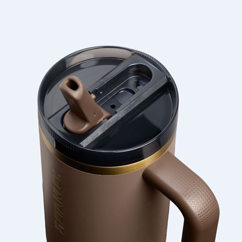 Jual Botol Minum Basket Stanley Quencher Protour Tumb Espresso Gold Original 10124850633 - hoopspoint.com