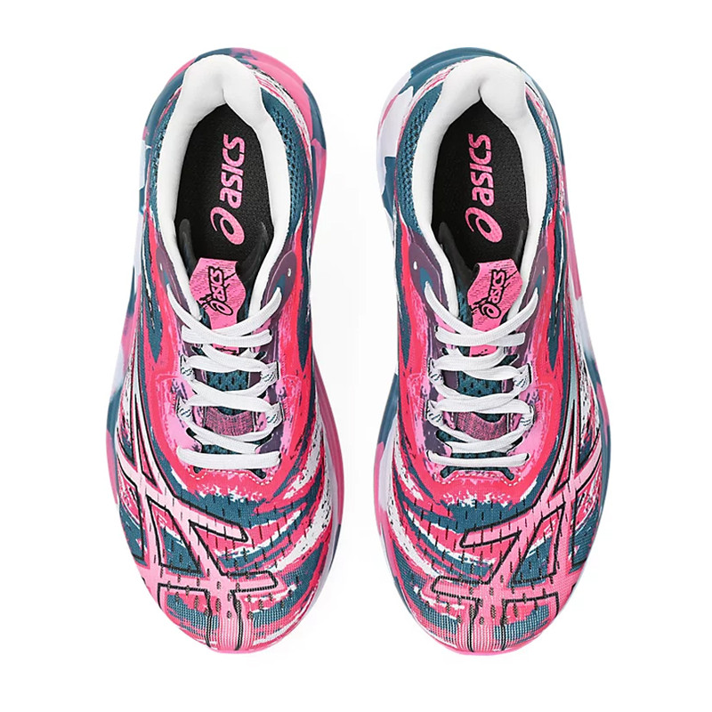 Jual Sepatu Lari Wanita Asics Wmns Noosa Tri 15 Restful Teal Original 1012B429.401 - hoopspoint.com