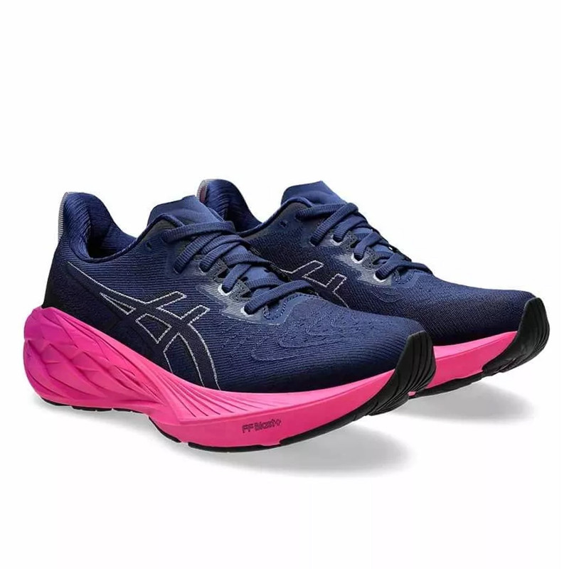 Jual Sepatu Lari Wanita Asics Wmns Novablast 4 Blue Expanse Original 1012B510.403 - hoopspoint.com