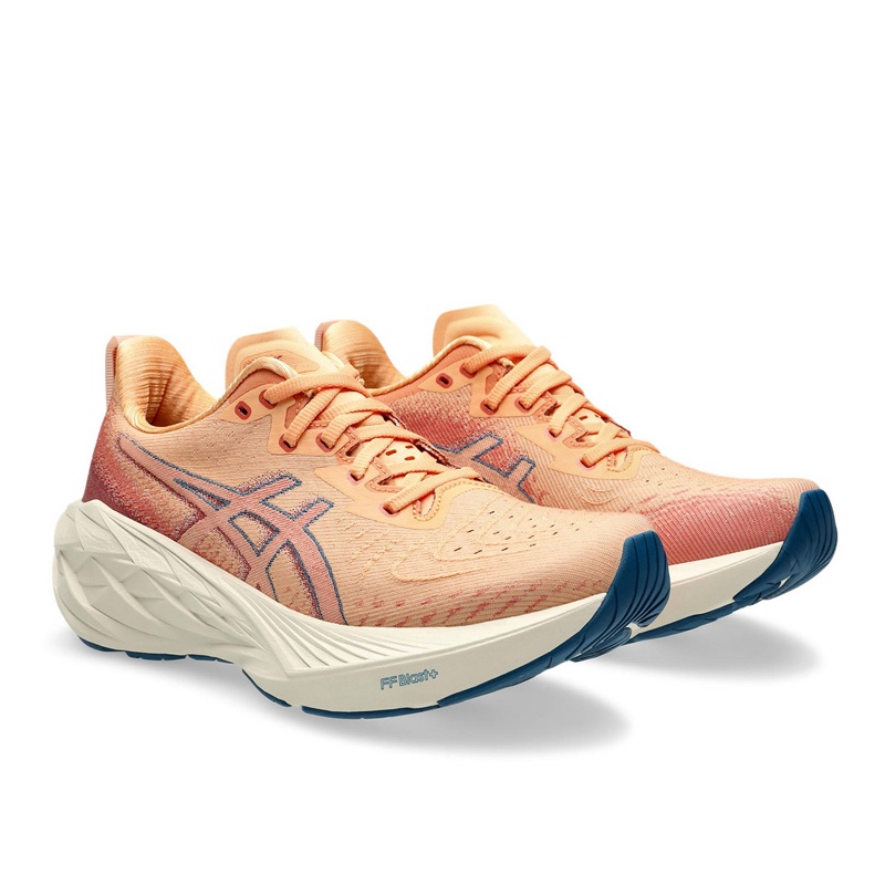 Jual Sepatu Lari Wanita Asics Wmns Novablast 4 Faded Orange Original 1012B510.800 - www.hoopspoint.com