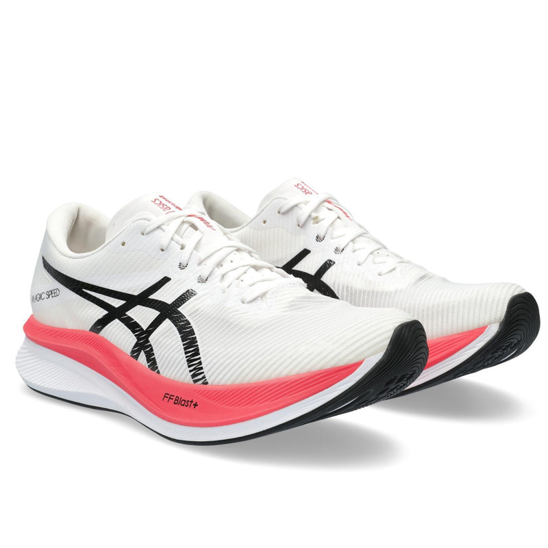 Jual Sepatu Lari Wanita Asics Wmns Magic Speed 3 White Original 1012B518-100 - hoopspoint.com