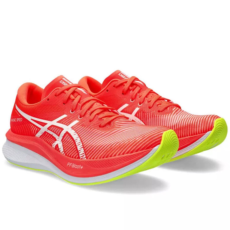 Jual Sepatu Lari Wanita Asics Wmns Magic Speed 3 Paris Pack Red Original 1012B518.600 - hoopspoint.com