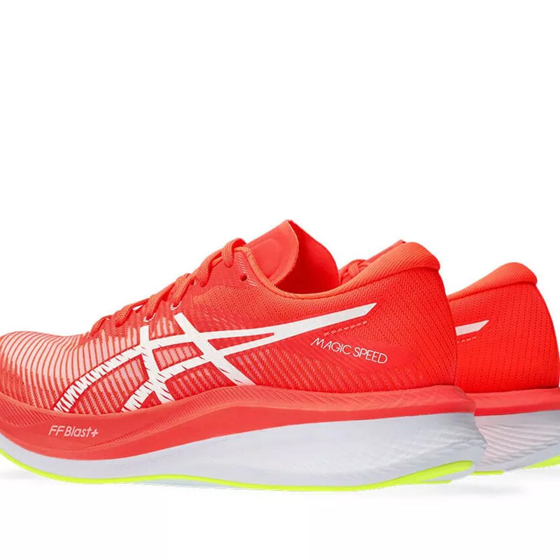 Jual Sepatu Lari Wanita Asics Wmns Magic Speed 3 Paris Pack Red Original 1012B518.600 - hoopspoint.com