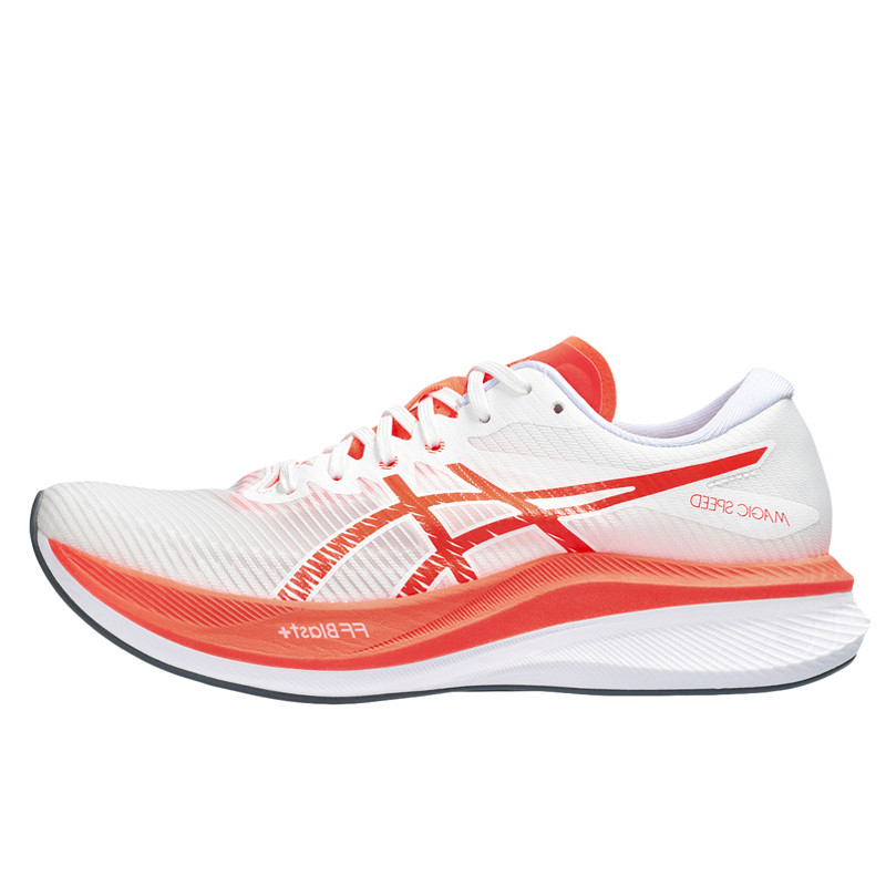 Jual Sepatu Lari Wanita Asics Wmns Magic Speed 3 Standard Centennial Of Speed White Original 1012B652-100 - hoopspoint.com