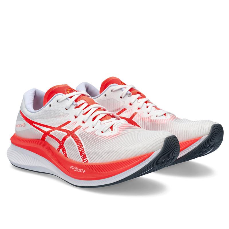 Jual Sepatu Lari Wanita Asics Wmns Magic Speed 3 Standard Centennial Of Speed White Original 1012B652-100 - hoopspoint.com