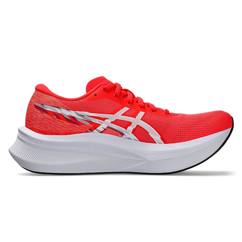 Jual Sepatu Lari Wanita Asics Wmns Magic Speed 4 Flash Red - White Original 1012B676.600 - hoopspoint.com