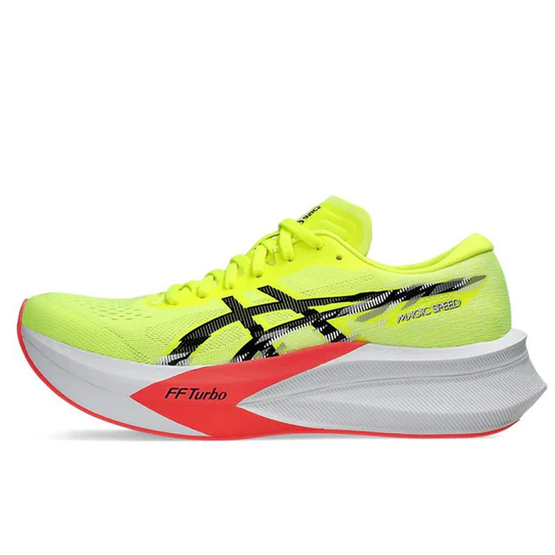 Jual Sepatu Lari Wanita Asics Wmns Magic Speed 4 Safety Yellow Original 1012B676.750 - hoopspoint.com