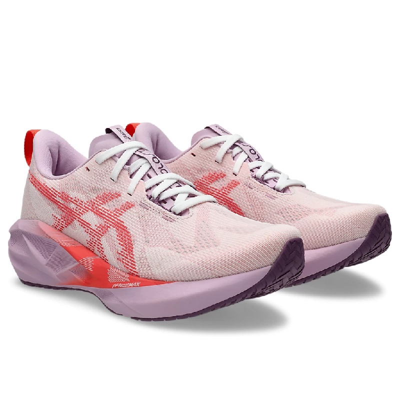 Jual Sepatu Lari Wanita Asics Wmns Novablast 5 Coral Reef Original 1012B765.101 - hoopspoint.com