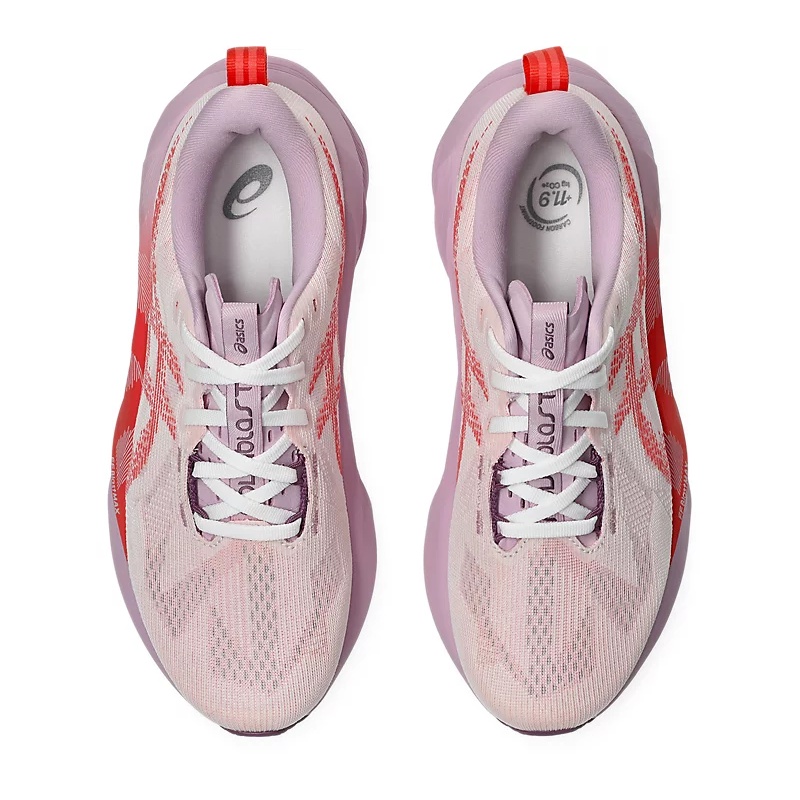 Jual Sepatu Lari Wanita Asics Wmns Novablast 5 Coral Reef Original 1012B765.101 - hoopspoint.com