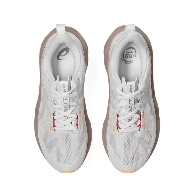 Jual Sepatu Lari Wanita Asics Wmns Novablast 5 Standard White Fawn Original 1012B765.102 - hoopspoint.com