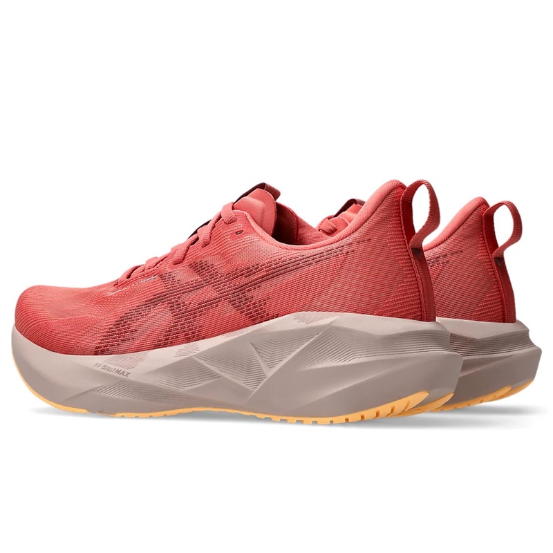 Jual Sepatu Lari Wanita Asics Wmns Novablast 5 Dark Pink Clay - Rubble Red Original 1012B765.701 - hoopspoint.com