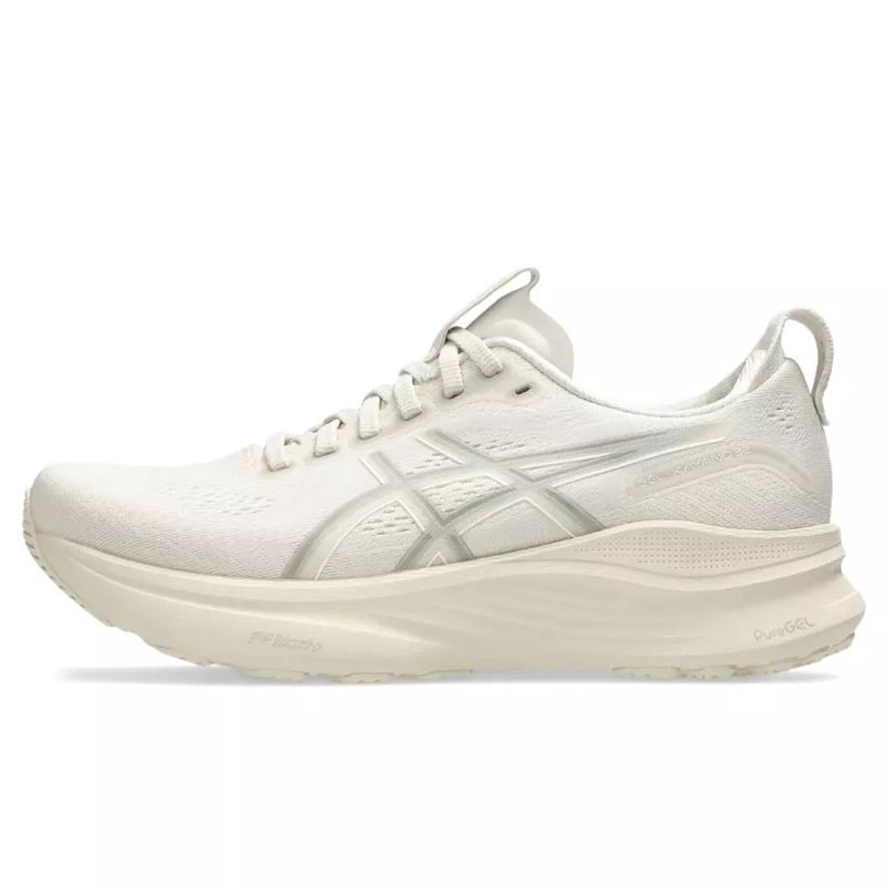 Jual Sepatu Lari Wanita Asics Wmns Gel-Kayano 32 Standard Oatmeal-Meteor Grey Original 1012B838.250 - hoopspoint.com