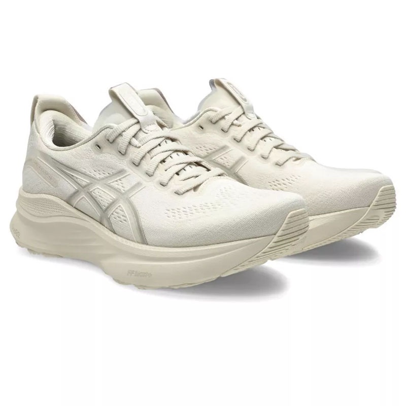 Jual Sepatu Lari Wanita Asics Wmns Gel-Kayano 32 Standard Oatmeal-Meteor Grey Original 1012B838.250 - hoopspoint.com
