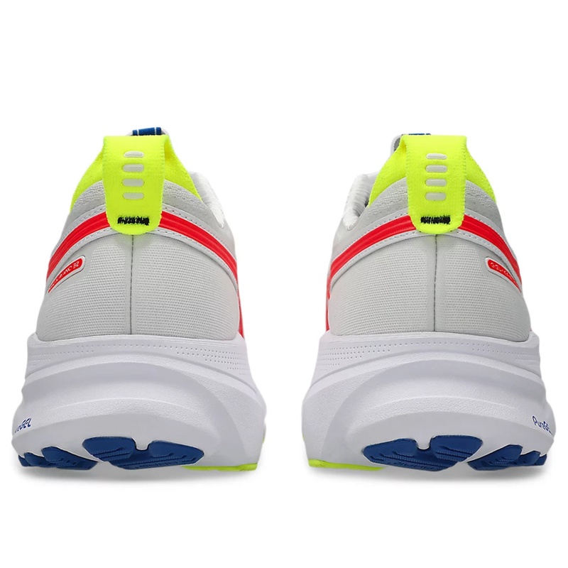 Jual Sepatu Lari Wanita Asics Wmns Gel-Kayano 32 Asics Track Club White - Flash Coral Original 1012B905.100 - hoopspoint.com