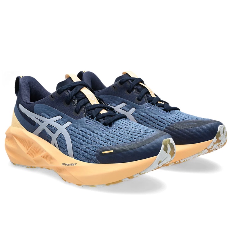 Jual Sepatu Lari Wanita Asics Wmns Novablast 5 Lite-Show Orange Glow Original 1012B910.400 - hoopspoint.com