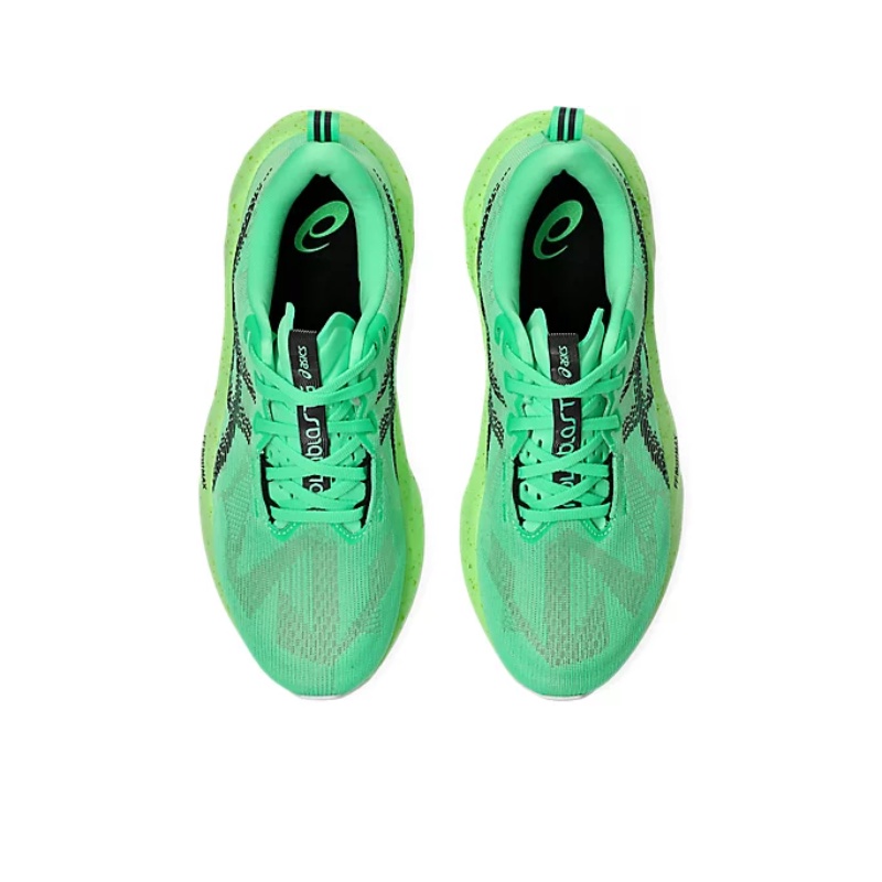 Jual Sepatu Lari Wanita Asics Wmns Novablast 5 Ekiden Vital Green Original 1012B991.300 - hoopspoint.com