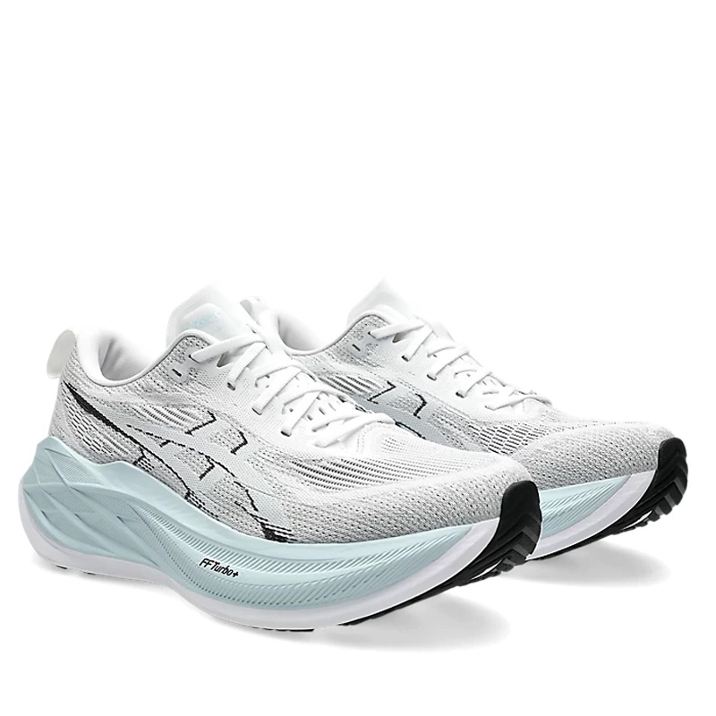 Jual Sepatu Lari Asics Superblast 2 White Cool Grey Original 1013A142.100 - hoopspoint.com